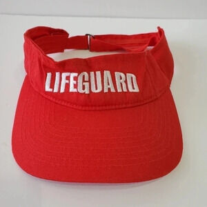 Lifeguard Red Visor